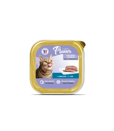BARQUETTE PLAISIR PATE POISSON 100G