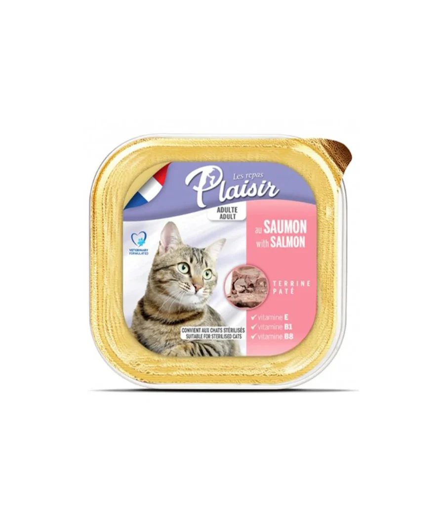 BARQUETTE PLAISIR PATE SAUMON 100GR