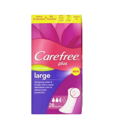 Carefree Plus Large Fresh Scent