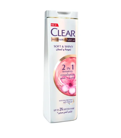 Clear Soft & Shiny 2in1 Shampoo+Conditioner