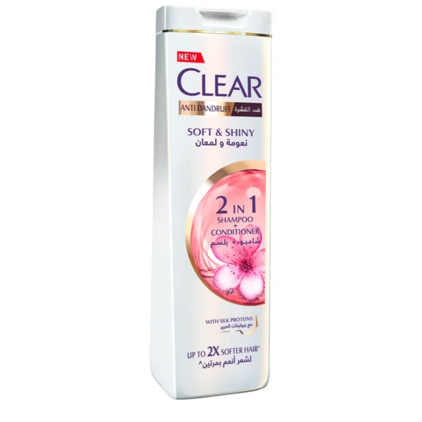 Clear Soft & Shiny 2in1 Shampoo+Conditioner
