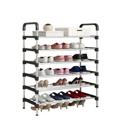 Inaaya Traders Stainless Steel 6 Layers Shoe Rack 1