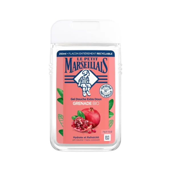 Le Petit Marseillais Gel Douche Grenade Bio