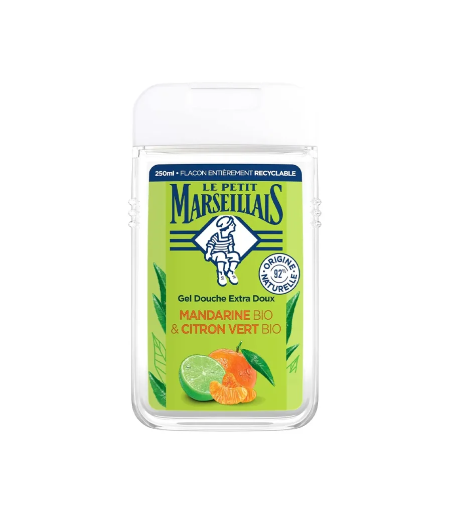 Le Petit Marseillais Gel Douche mandarine bio & citron vert bio