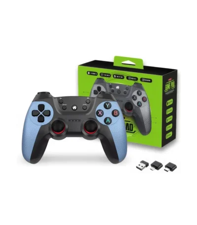 Manette de jeu sans fil USB 2.4G, joystick pour Android TV Box, ordinateur portable et PC
