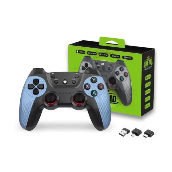 Manette de jeu sans fil USB 2.4G, joystick pour Android TV Box, ordinateur portable et PC