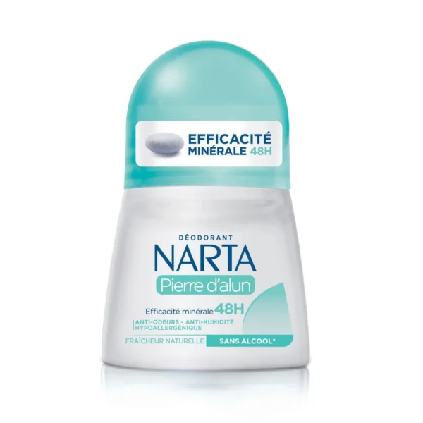 NARTA Déodorant Pierre d'Alun fraîcheur naturelle