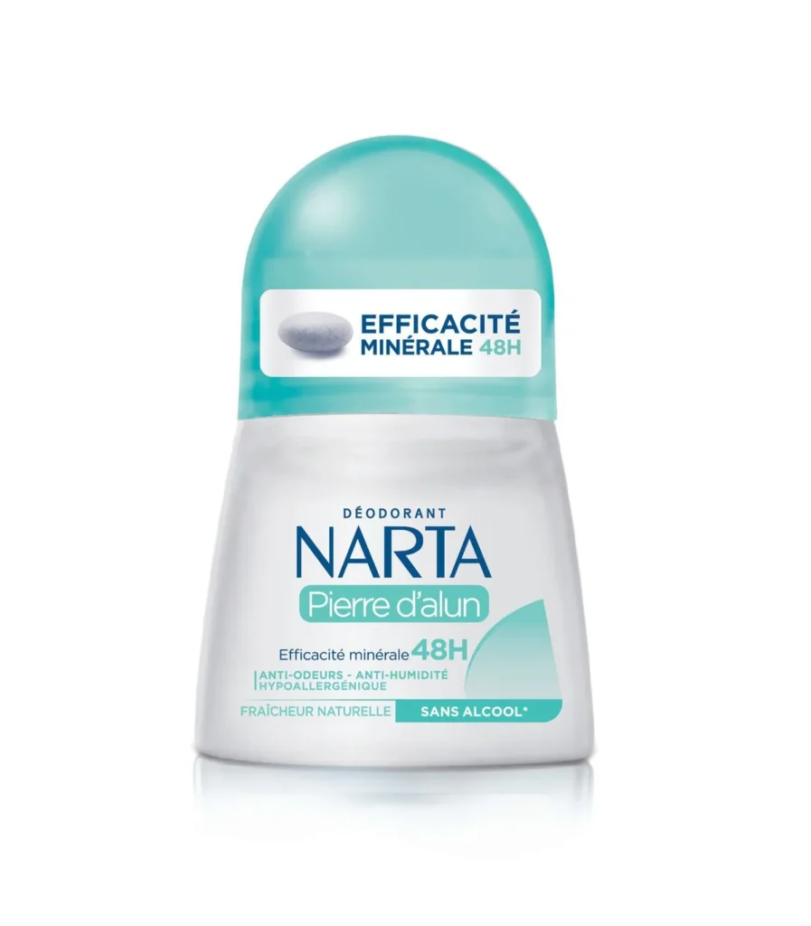 NARTA Déodorant Pierre d'Alun fraîcheur naturelle