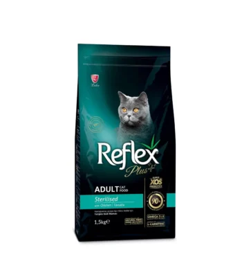Reflex Plus Sterilised Adult Cat Food with Chicken 1,5kg