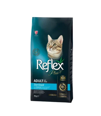 Reflex Plus Sterilised Adult Cat Food with salmon 1,5kg