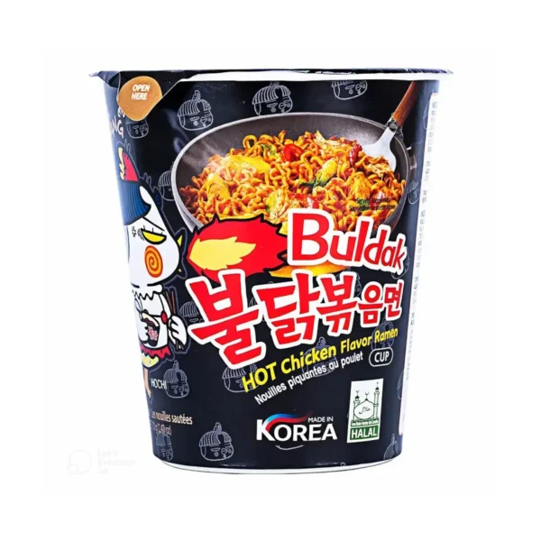 Samyang Buldak Noodles Ramen Hot Chicken Flavor Cup Halal