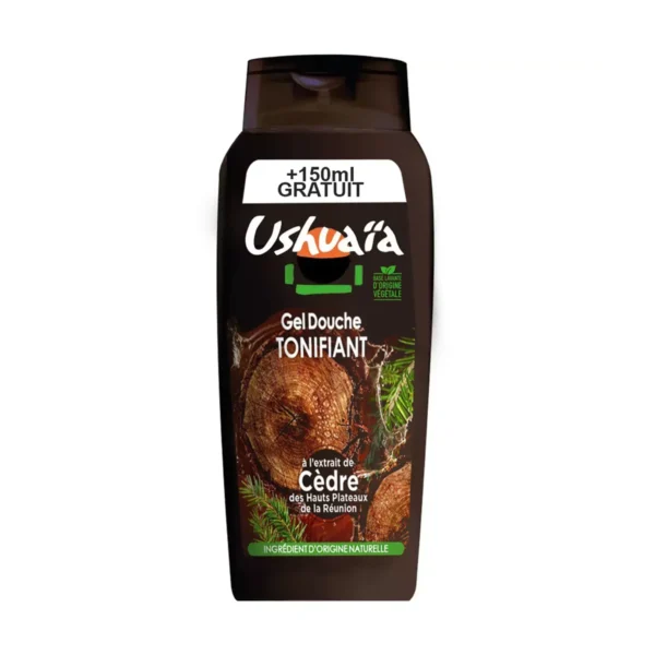 Ushuaïa Gel douche tonifiant extrait de cèdre