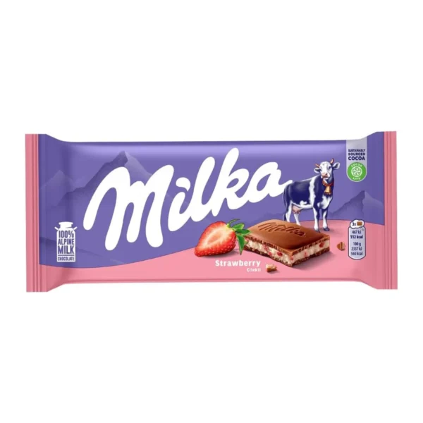 milka strawberry