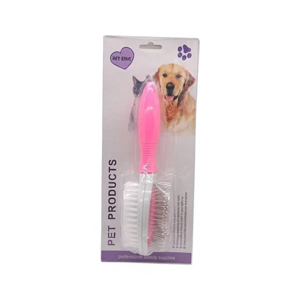 petdog hair brush two sided