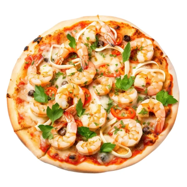 pizza fruit de mer
