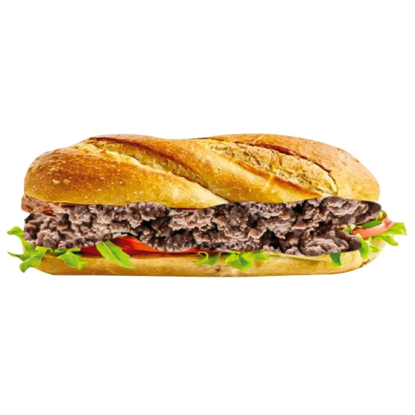 sandwich V hachés