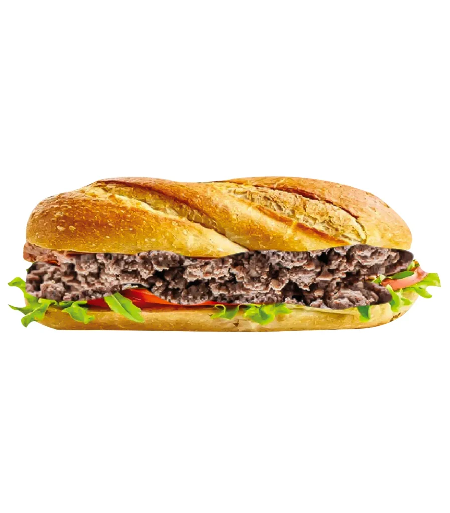 sandwich V hachés
