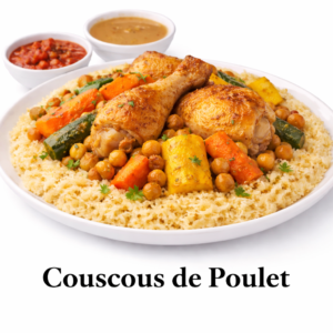 🍲 Couscous de Poulet– Spécialité du Vendredi