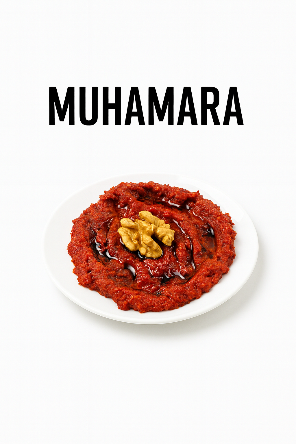 Muhammara – Dip de Poivrons Rouges & Noix | Mezzé Oriental Authentique