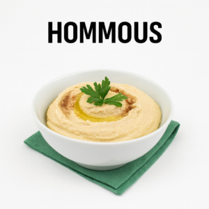 Hommous – Purée de Pois Chiches au Tahini | Mezzé Libanais Crémeux & Authentique
