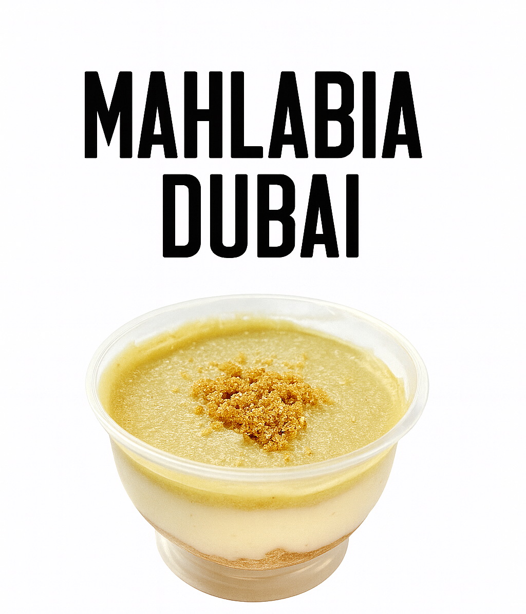 Mahlabia Dubaï – Crème Orientale au Lait & Fleur d’Oranger | Dessert Doux & Raffiné