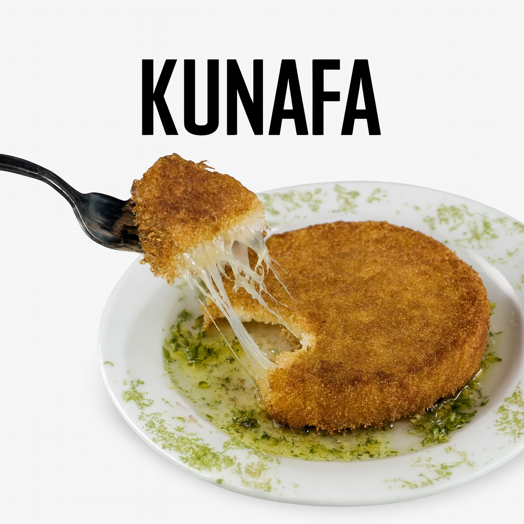 Kunafa – Dessert Oriental au Fromage | Pâte Filo Croustillante & Sirop Parfumé