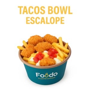 Tacos Bowls Escalope – Bowl Gourmand à l’Escalope Panée | Frites, Fromage & Saveurs Tex-Mex