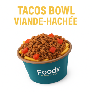 Tacos Bowls Viande Hachée – Bowl Tex-Mex Gourmand | Frites, Fromage & Viande Assaisonnée
