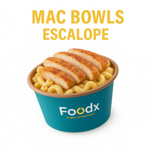 Mac Bowls Escalope – Bowl de Pâtes & Escalope Panée | Repas Généreux et Croquant