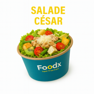 Salade César – Poulet, Parmesan & Croûtons | Recette Classique & Savoureuse