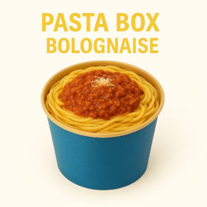 Pasta Box Bolognaise – Pâtes à la Viande Hachée & Sauce Tomate | Classique Italien
