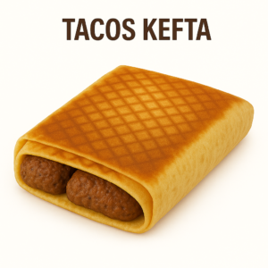 Tacos Kefta – Kefta Épicée, Frites & Sauce Fromagère | Tacos Oriental Gourmand