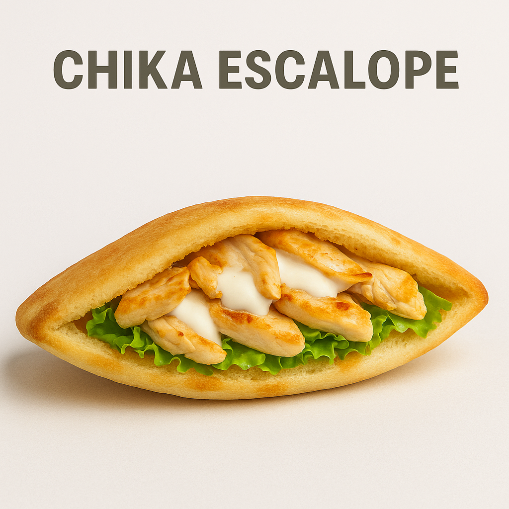 Chika Escalope – Sandwich Escalope Panée | Croustillant & Gourmand