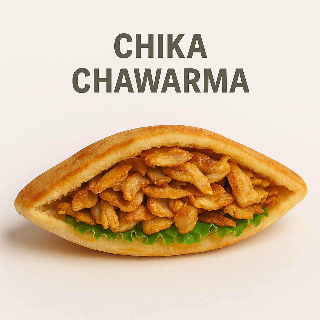 Chika Shawarma – Sandwich Poulet Shawarma Mariné | Saveurs Orientales
