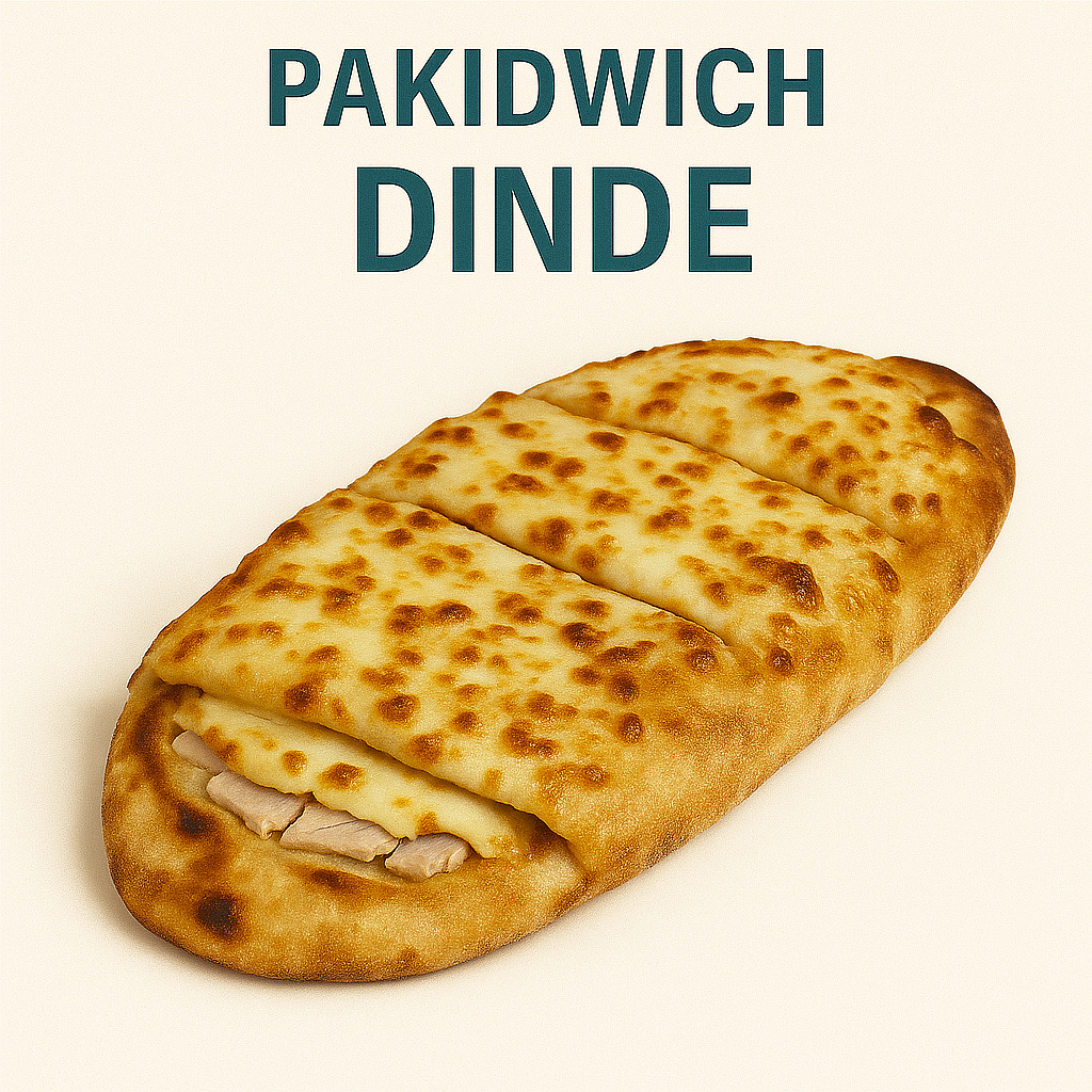 Pakidwich Dinde – Sandwich Dinde Tendre & Savoureuse | Goût Classique