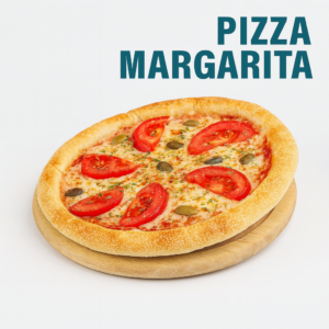 Pizza Margarita – Sauce Tomate, Fromage & Olives | Classique Italienne