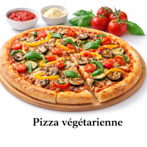 Pizza Végétarienne – Pizza aux légumes frais et savoureux