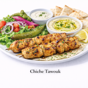 Chiche Tawouk – Brochettes de poulet marinées à la libanaise