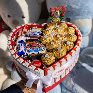 🍫❤️ Coffret Cœur Chocolats Mix Premium – Cadeau Gourmand & Élégant