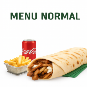 Menu Normal – Sandwich + Frites + Boisson | Repas Complet & Savoureux