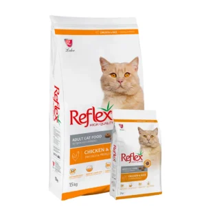 🐱 Reflex High Quality Adult Cat Food Poulet & Riz – Croquettes pour Chats Adultes
