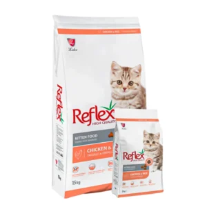 🐱 Reflex High Quality Kitten Food Poulet & Riz – Croquettes pour Chatons