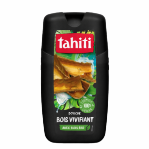 Tahiti Douche Bois Vivifiant – Gel Douche Tonifiant au Bois Bio (Vegan)