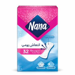Nana Protège-Slips Quotidien Normal x32 – Protection Hygiénique Respirante & Confortable