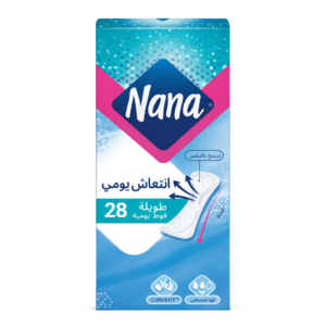 Nana Protège-Slips Quotidien Long x28 – Protection Hygiénique Respirante & Confort Longue Durée