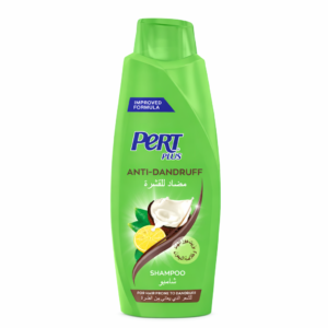 PERT Plus Shampooing Anti-Pelliculaire – Formule Améliorée au Citron & Lait de Coco