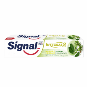Signal Integral 8 Nature Herbal Elements – Dentifrice Soin Gencives & Protection Complète