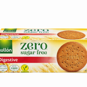 Gullón Digestive Zero Sans Sucre – Biscuits Digestifs Riches en Fibres | 400g