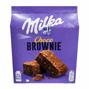 Milka Choco Brownie – Brownie Chocolat au Lait des Alpes, Moelleux & Gourmand