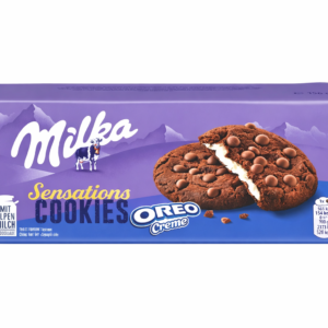 Milka Sensations Cookies Oreo – Cookies Chocolat au Lait des Alpes & Crème Oreo